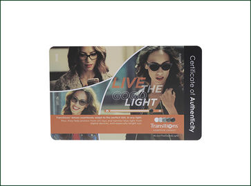 Tarjeta ligera del PVC del RFID, Smart Card sin contacto fino programable